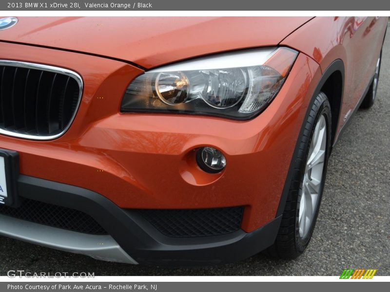 Valencia Orange / Black 2013 BMW X1 xDrive 28i