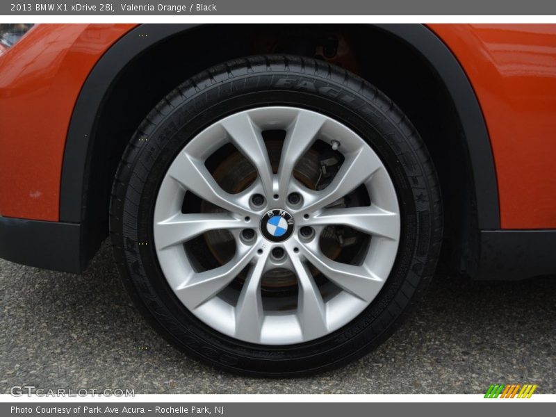 Valencia Orange / Black 2013 BMW X1 xDrive 28i