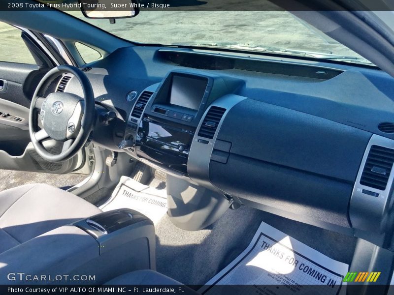 Super White / Bisque 2008 Toyota Prius Hybrid Touring