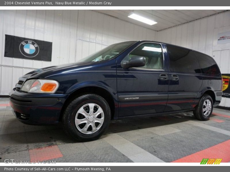 Navy Blue Metallic / Medium Gray 2004 Chevrolet Venture Plus