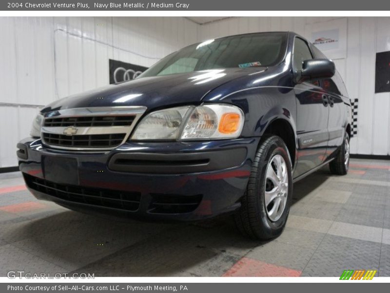 Navy Blue Metallic / Medium Gray 2004 Chevrolet Venture Plus