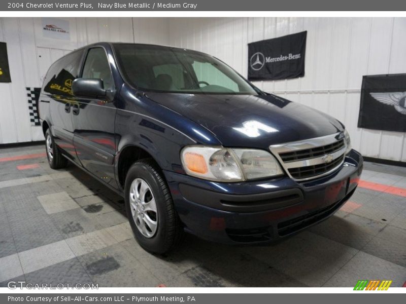 Navy Blue Metallic / Medium Gray 2004 Chevrolet Venture Plus