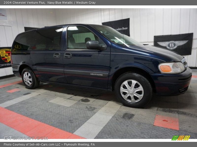 Navy Blue Metallic / Medium Gray 2004 Chevrolet Venture Plus