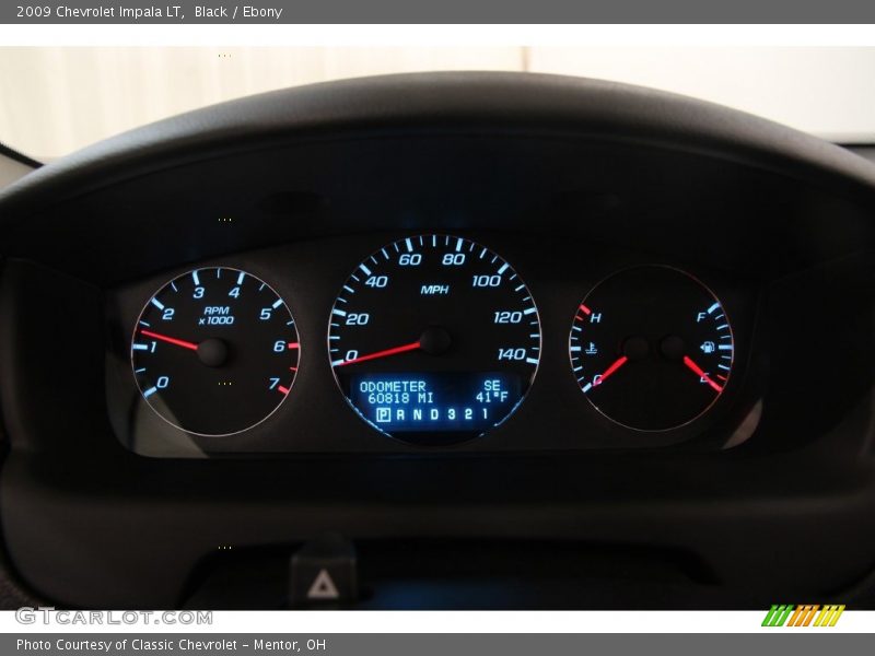 Black / Ebony 2009 Chevrolet Impala LT