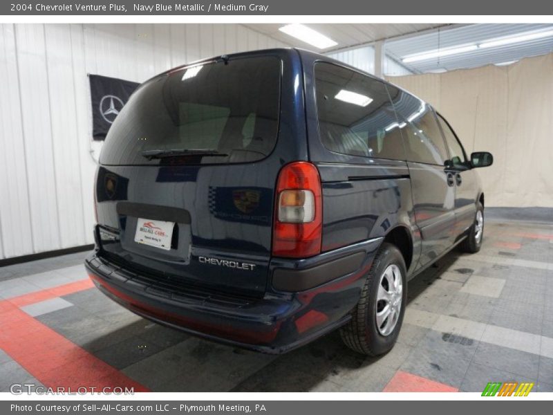 Navy Blue Metallic / Medium Gray 2004 Chevrolet Venture Plus