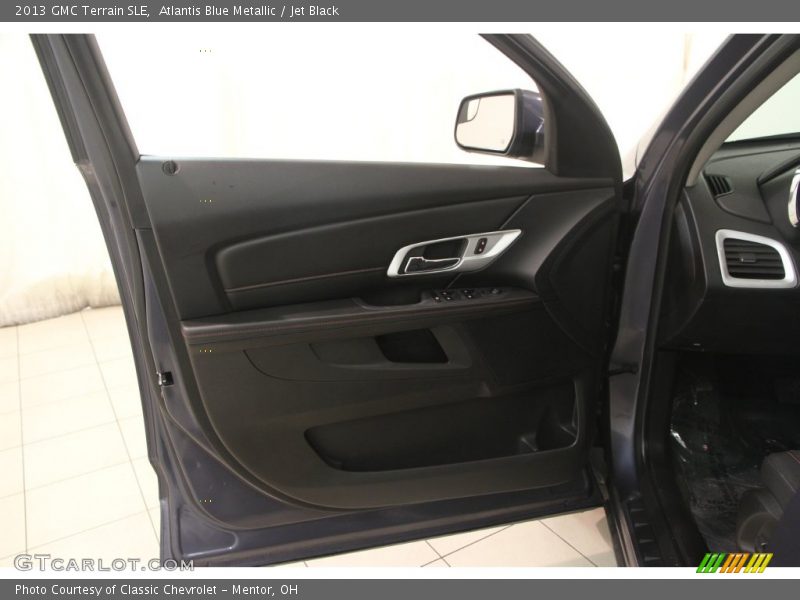 Atlantis Blue Metallic / Jet Black 2013 GMC Terrain SLE