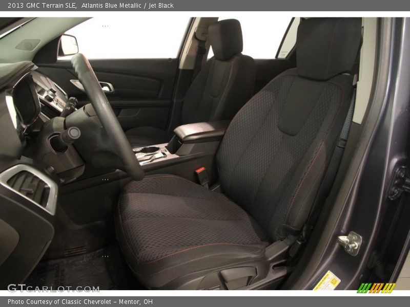 Atlantis Blue Metallic / Jet Black 2013 GMC Terrain SLE
