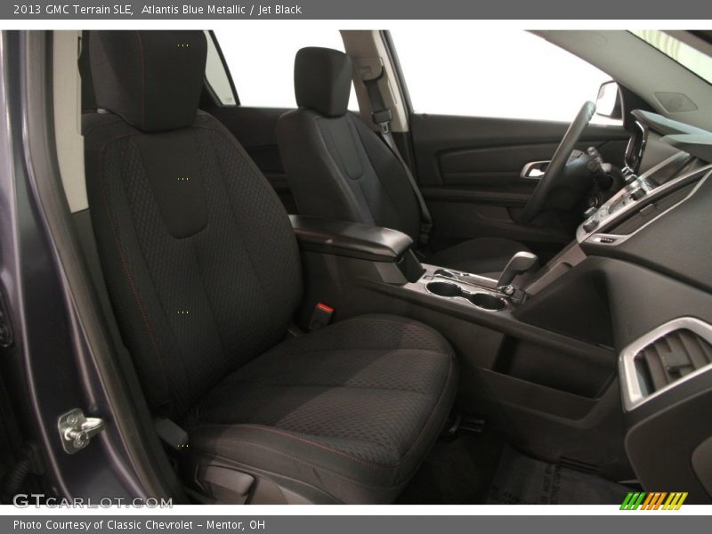 Atlantis Blue Metallic / Jet Black 2013 GMC Terrain SLE
