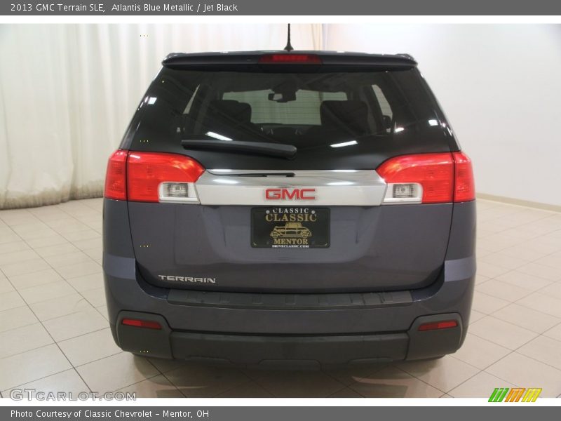 Atlantis Blue Metallic / Jet Black 2013 GMC Terrain SLE
