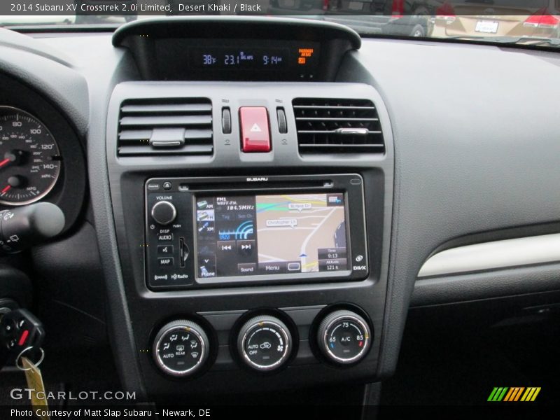 Desert Khaki / Black 2014 Subaru XV Crosstrek 2.0i Limited