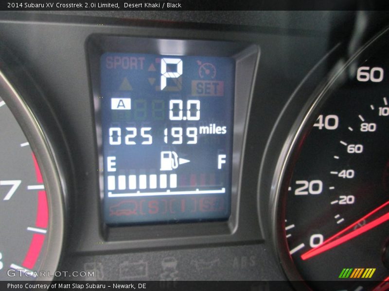 Desert Khaki / Black 2014 Subaru XV Crosstrek 2.0i Limited