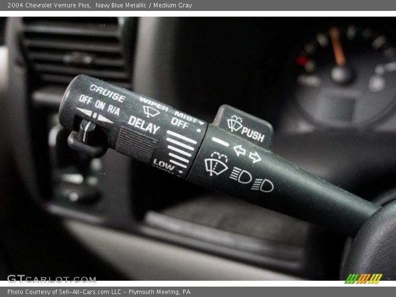 Navy Blue Metallic / Medium Gray 2004 Chevrolet Venture Plus