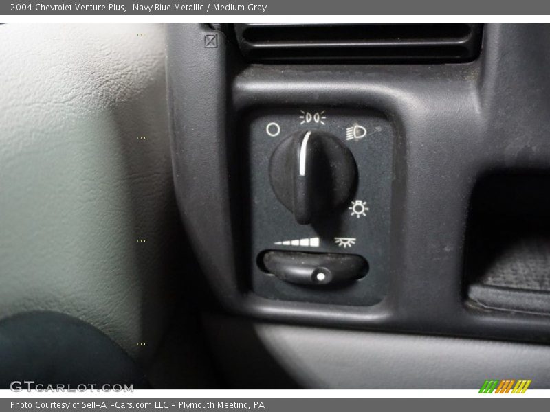 Navy Blue Metallic / Medium Gray 2004 Chevrolet Venture Plus