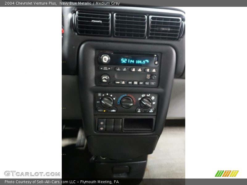 Navy Blue Metallic / Medium Gray 2004 Chevrolet Venture Plus