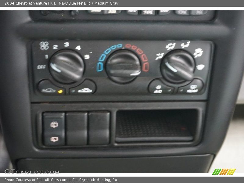 Navy Blue Metallic / Medium Gray 2004 Chevrolet Venture Plus