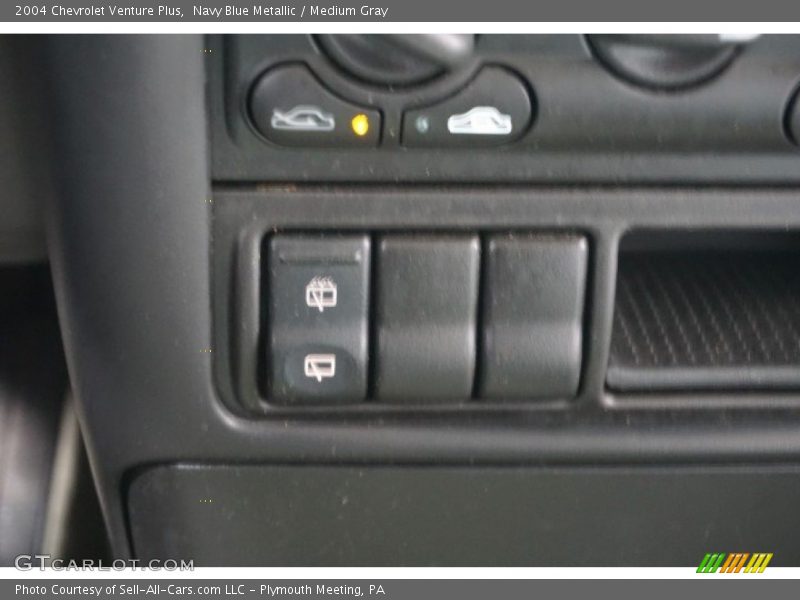 Navy Blue Metallic / Medium Gray 2004 Chevrolet Venture Plus