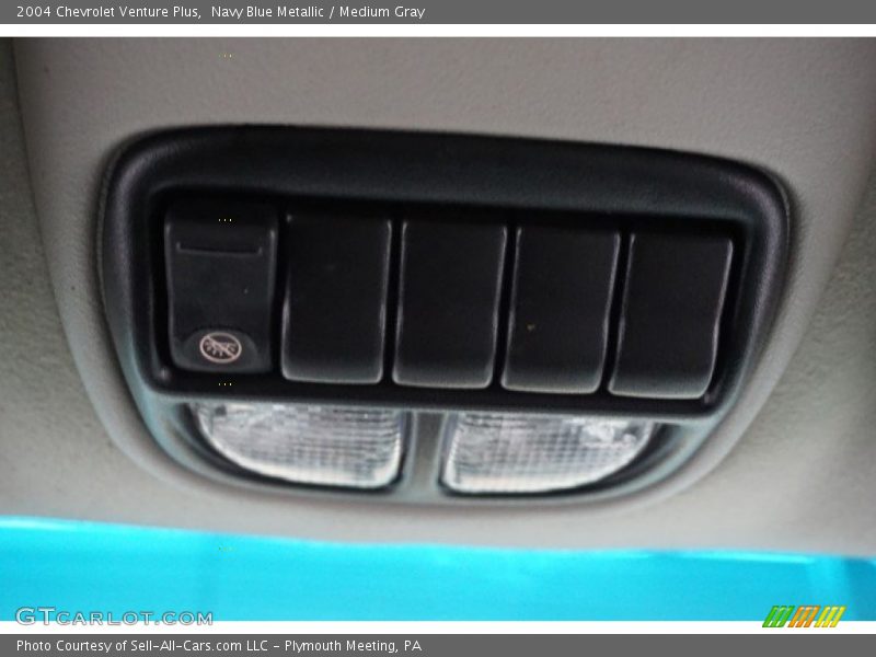 Navy Blue Metallic / Medium Gray 2004 Chevrolet Venture Plus