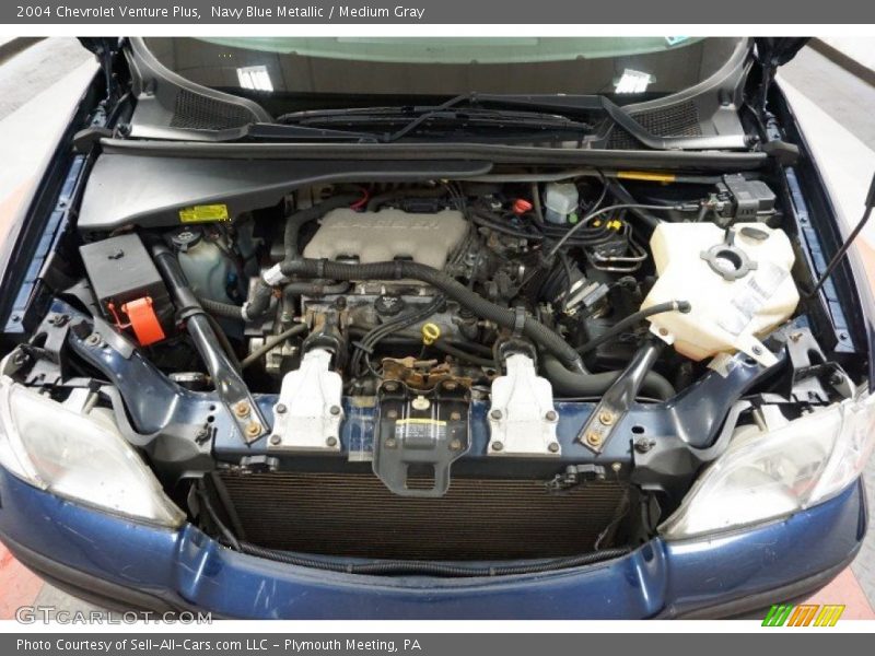 Navy Blue Metallic / Medium Gray 2004 Chevrolet Venture Plus