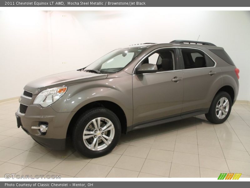 Mocha Steel Metallic / Brownstone/Jet Black 2011 Chevrolet Equinox LT AWD