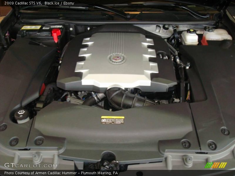Black Ice / Ebony 2009 Cadillac STS V6