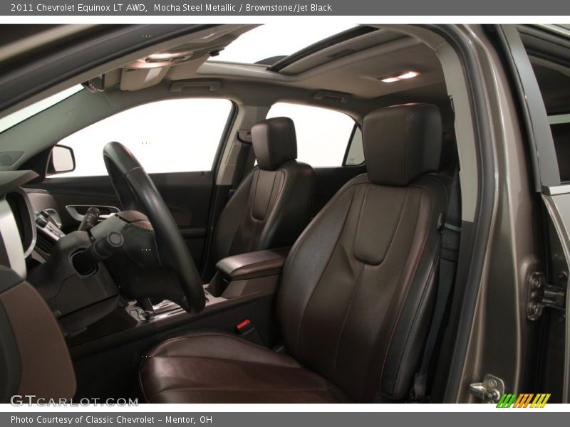 Mocha Steel Metallic / Brownstone/Jet Black 2011 Chevrolet Equinox LT AWD