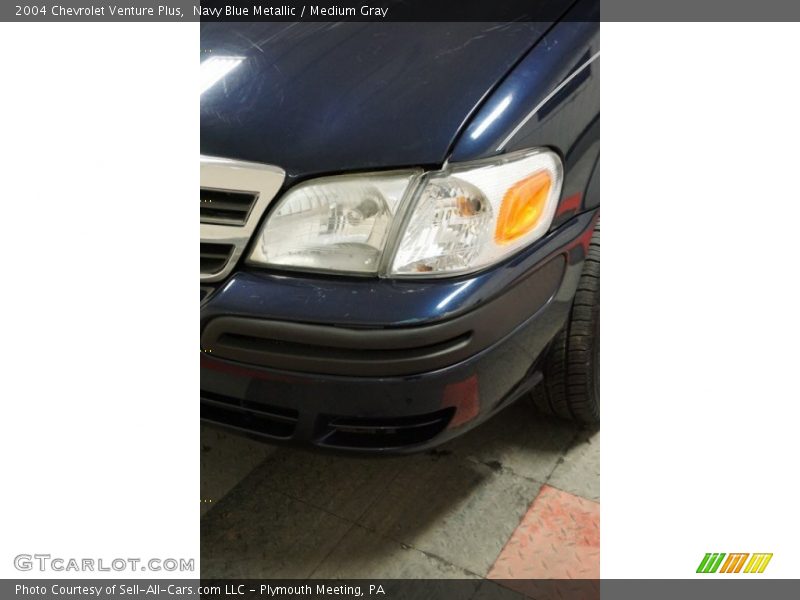 Navy Blue Metallic / Medium Gray 2004 Chevrolet Venture Plus