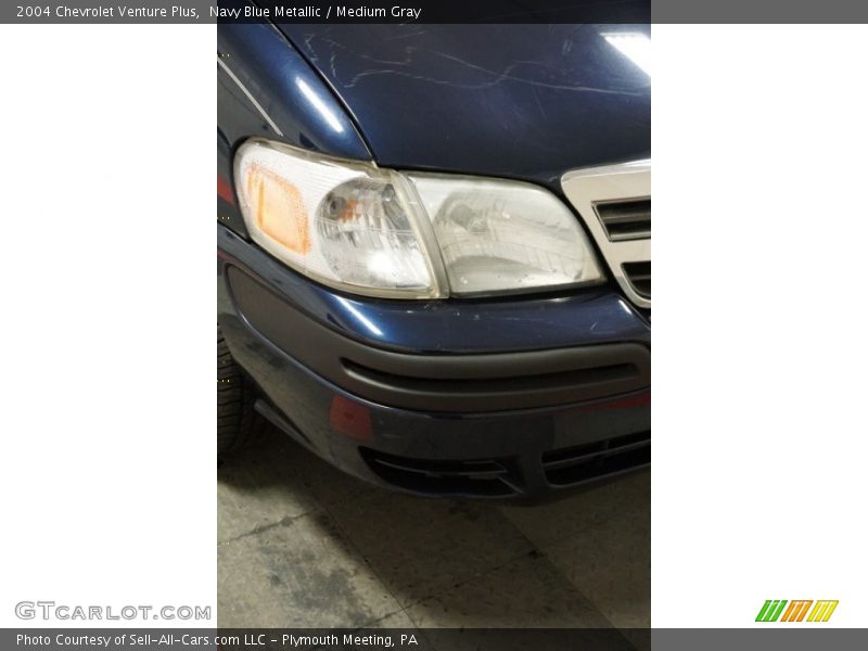 Navy Blue Metallic / Medium Gray 2004 Chevrolet Venture Plus
