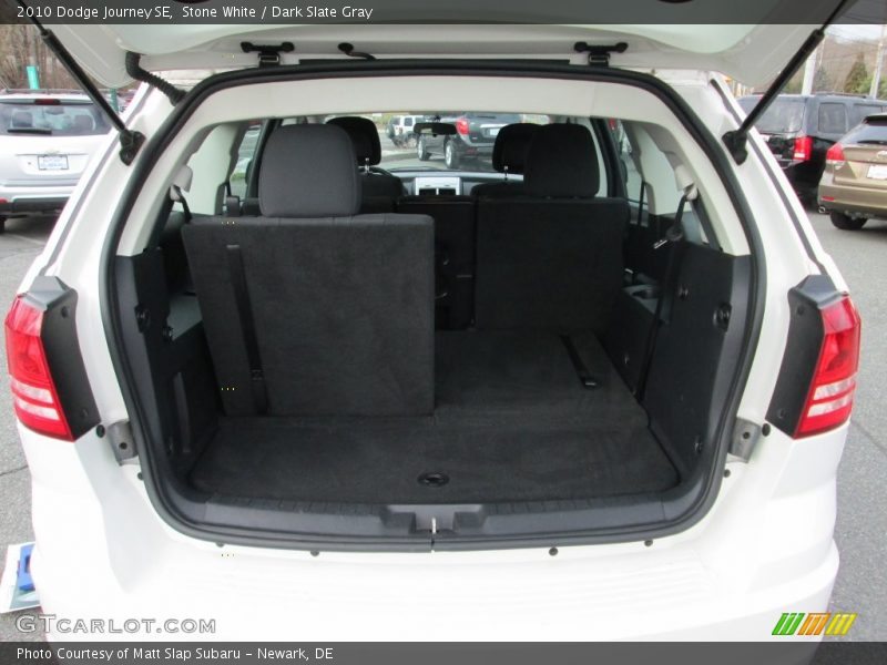 Stone White / Dark Slate Gray 2010 Dodge Journey SE