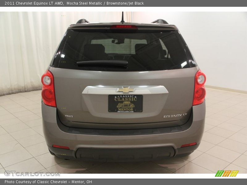 Mocha Steel Metallic / Brownstone/Jet Black 2011 Chevrolet Equinox LT AWD