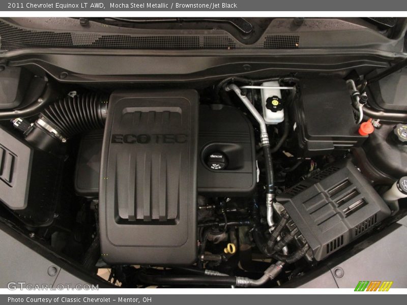 Mocha Steel Metallic / Brownstone/Jet Black 2011 Chevrolet Equinox LT AWD