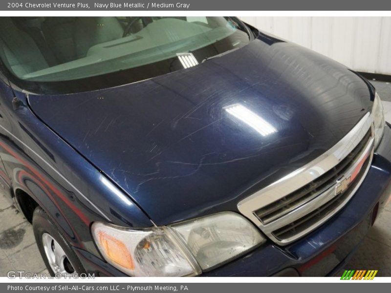 Navy Blue Metallic / Medium Gray 2004 Chevrolet Venture Plus