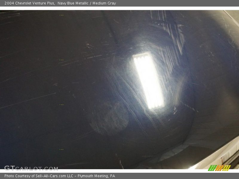 Navy Blue Metallic / Medium Gray 2004 Chevrolet Venture Plus