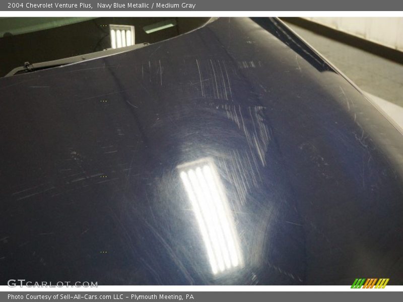 Navy Blue Metallic / Medium Gray 2004 Chevrolet Venture Plus