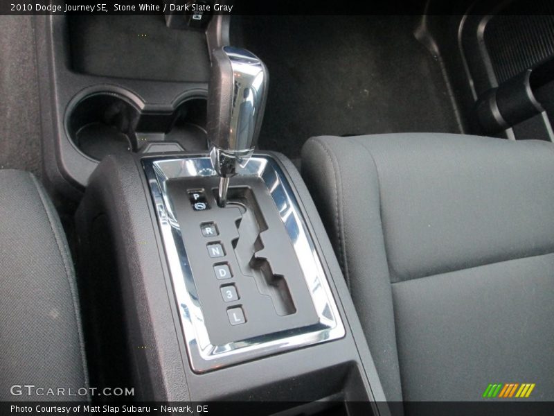 Stone White / Dark Slate Gray 2010 Dodge Journey SE