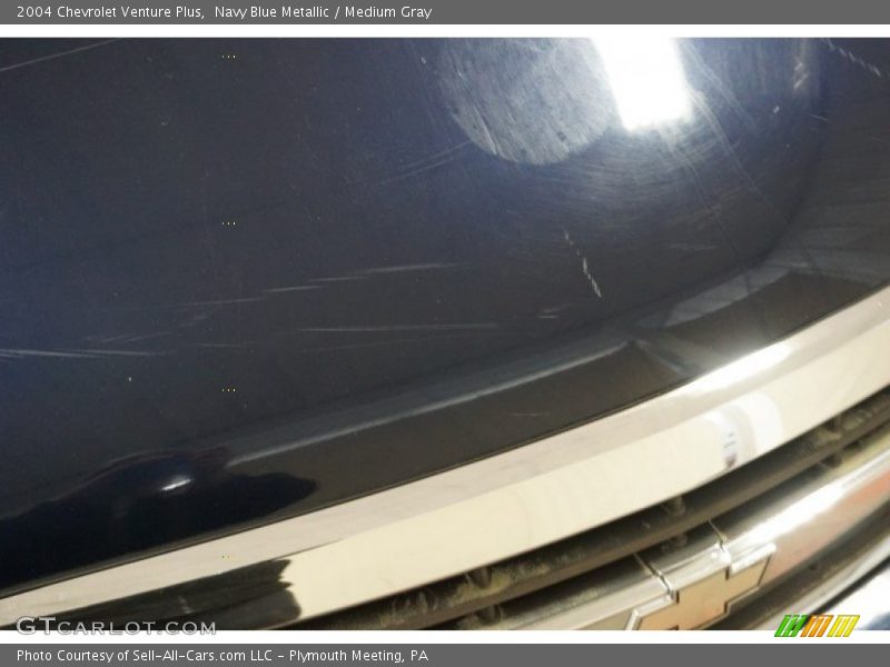 Navy Blue Metallic / Medium Gray 2004 Chevrolet Venture Plus