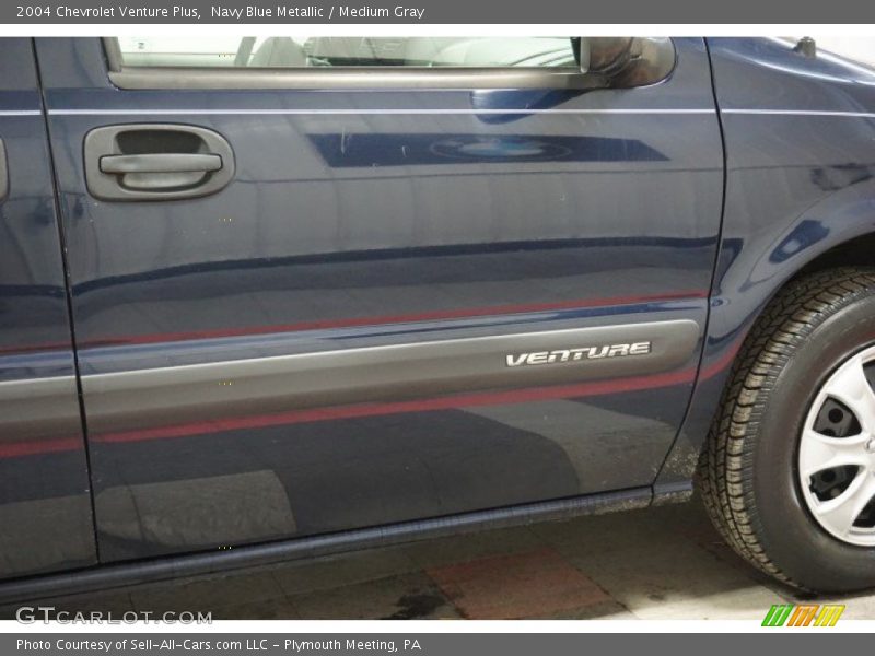 Navy Blue Metallic / Medium Gray 2004 Chevrolet Venture Plus