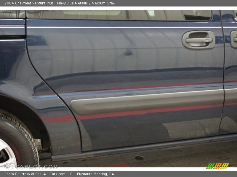 Navy Blue Metallic / Medium Gray 2004 Chevrolet Venture Plus