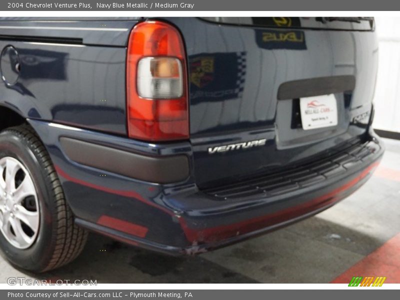 Navy Blue Metallic / Medium Gray 2004 Chevrolet Venture Plus
