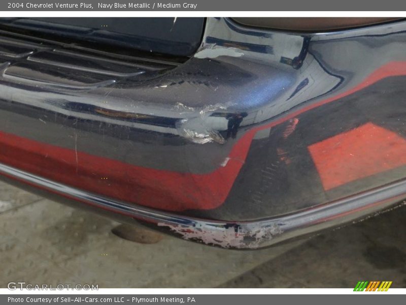 Navy Blue Metallic / Medium Gray 2004 Chevrolet Venture Plus