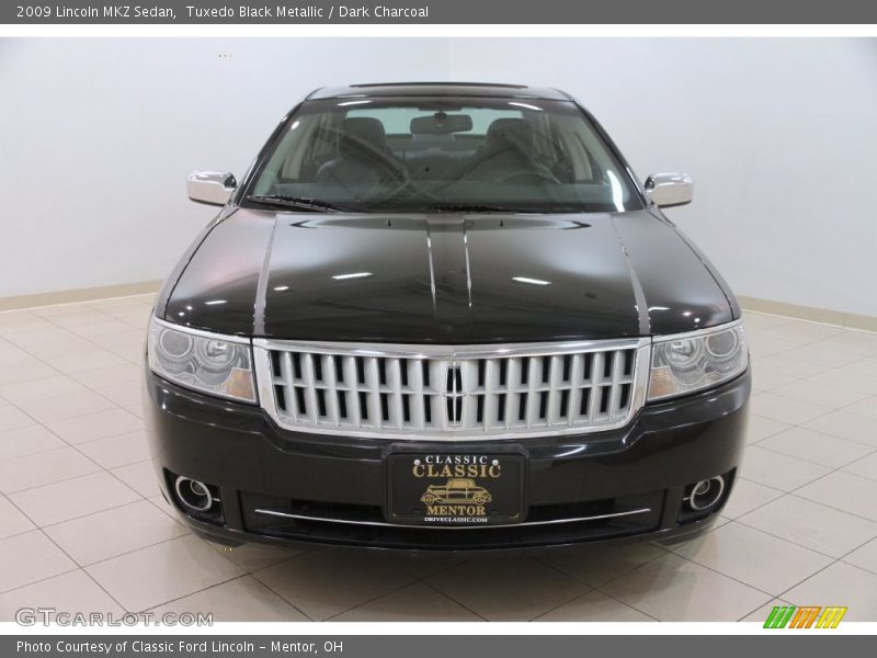 Tuxedo Black Metallic / Dark Charcoal 2009 Lincoln MKZ Sedan
