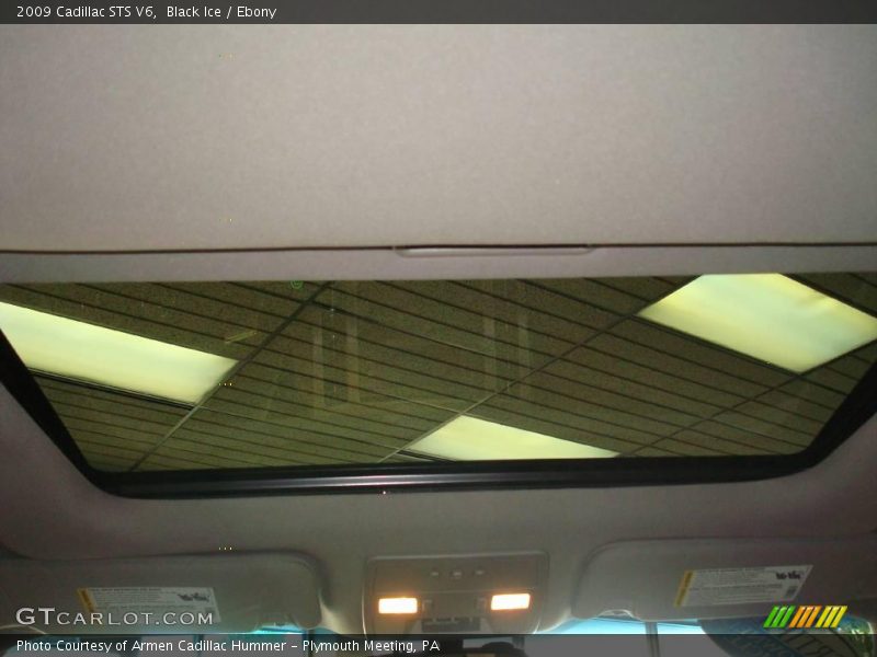 Black Ice / Ebony 2009 Cadillac STS V6