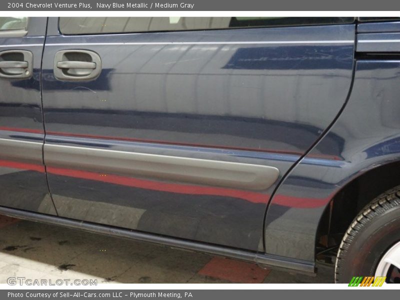 Navy Blue Metallic / Medium Gray 2004 Chevrolet Venture Plus