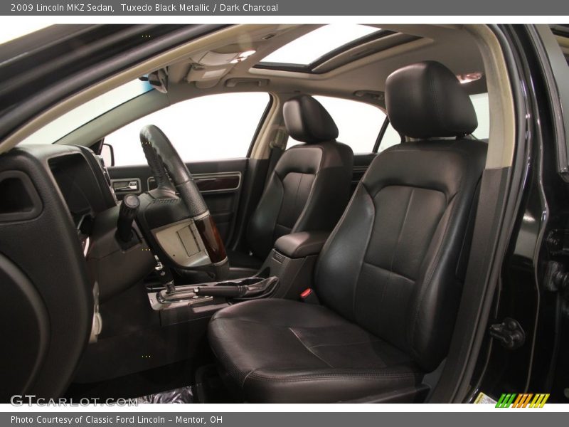 Tuxedo Black Metallic / Dark Charcoal 2009 Lincoln MKZ Sedan