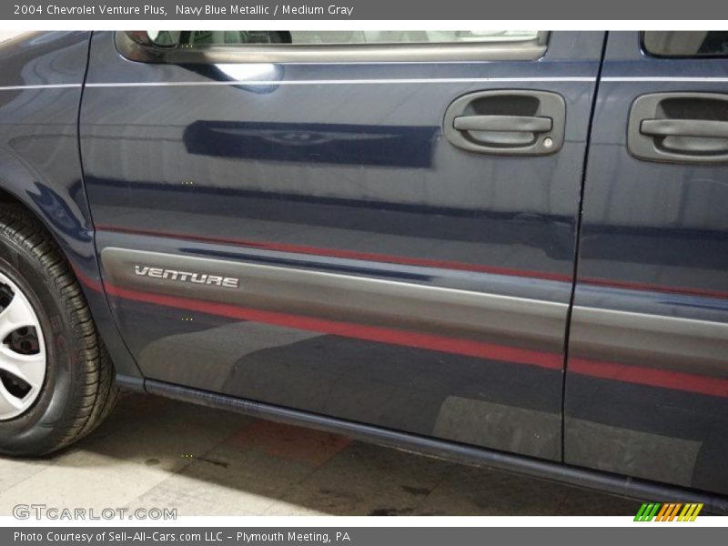 Navy Blue Metallic / Medium Gray 2004 Chevrolet Venture Plus