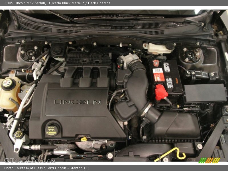 Tuxedo Black Metallic / Dark Charcoal 2009 Lincoln MKZ Sedan