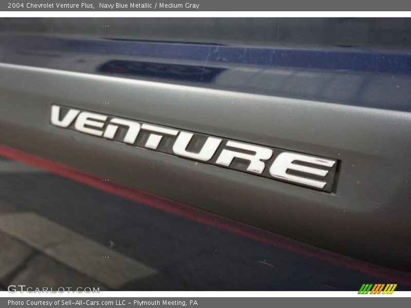 Navy Blue Metallic / Medium Gray 2004 Chevrolet Venture Plus