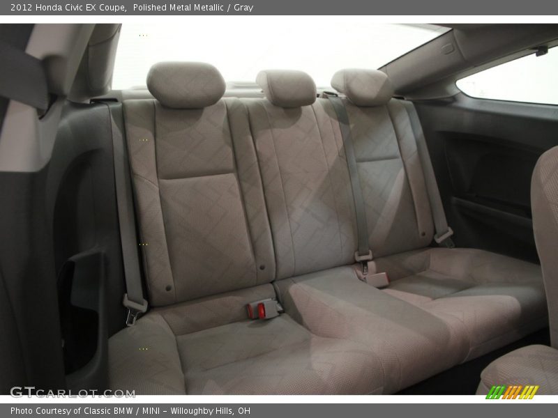 Polished Metal Metallic / Gray 2012 Honda Civic EX Coupe
