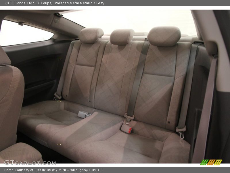 Polished Metal Metallic / Gray 2012 Honda Civic EX Coupe