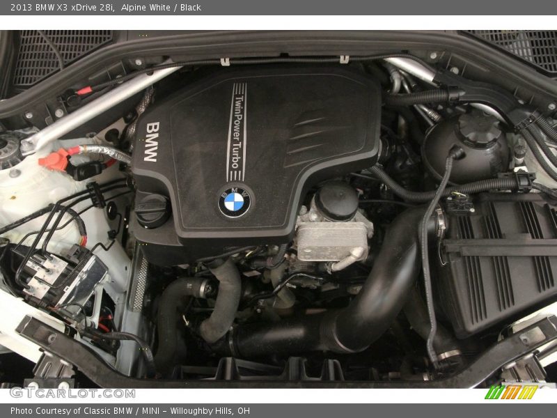 Alpine White / Black 2013 BMW X3 xDrive 28i
