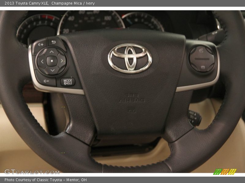 Champagne Mica / Ivory 2013 Toyota Camry XLE